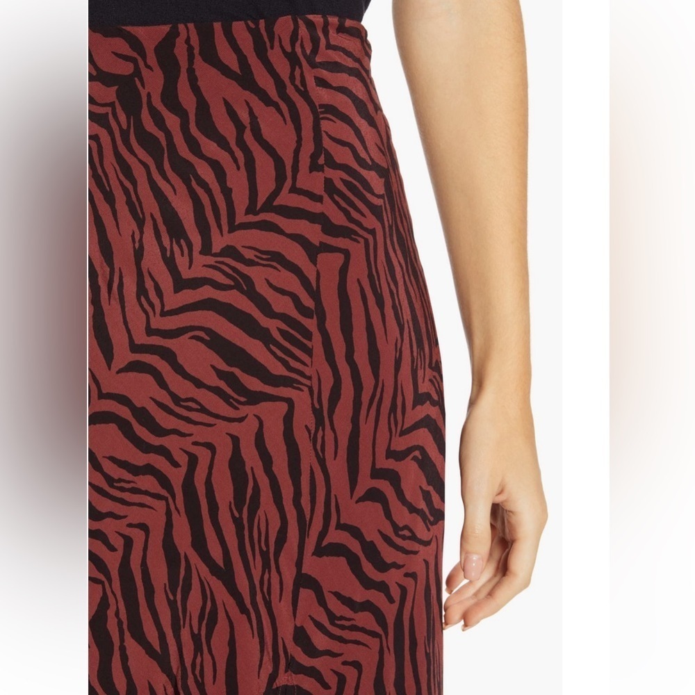 Rails Veda Print Midi skirt
